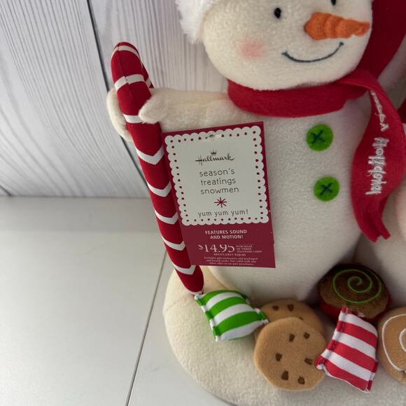 Hallmark Jingle Pals Seasons Treatings Animated Musical Plush NEW - Picture 2 of 5